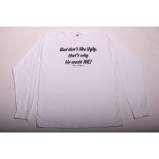 Men's God don't like long sleeve T-shirt
